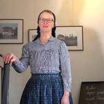 Empfang und Begr&uuml;&szlig;ung im Treppenhaus